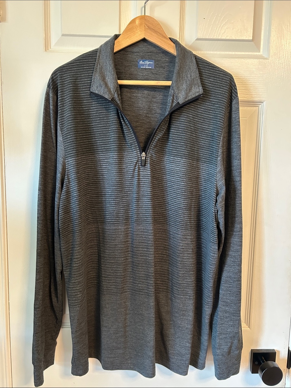 Hogan Men's Gray Zip-Up Long Sleeve Sweater